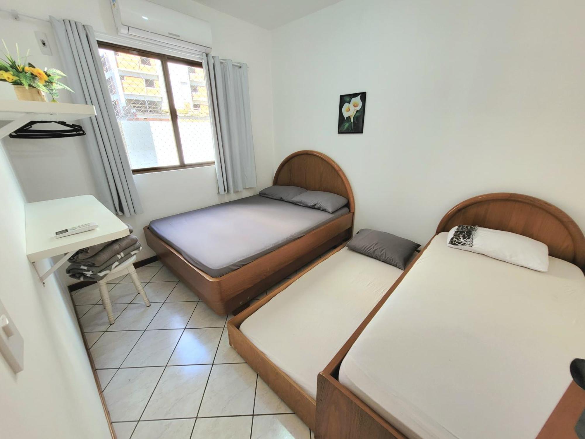 Apartamento 200 Metros Da Praia 03 Quartos Com Ar Condicionado - Meia Praia - Itapema Luaran gambar