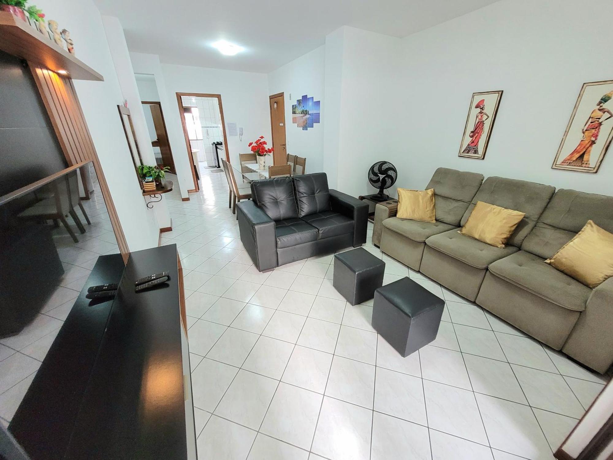Apartamento 200 Metros Da Praia 03 Quartos Com Ar Condicionado - Meia Praia - Itapema Luaran gambar